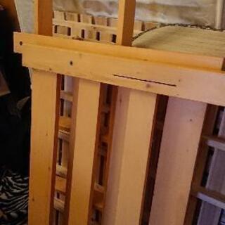 交渉中  二段ベッド  中古 マットレス付きの画像