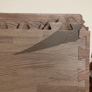 【取引予定あり】木目調　ジョイントマットの画像