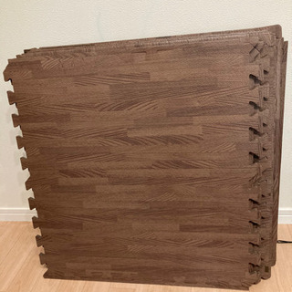 【取引予定あり】木目調　ジョイントマット