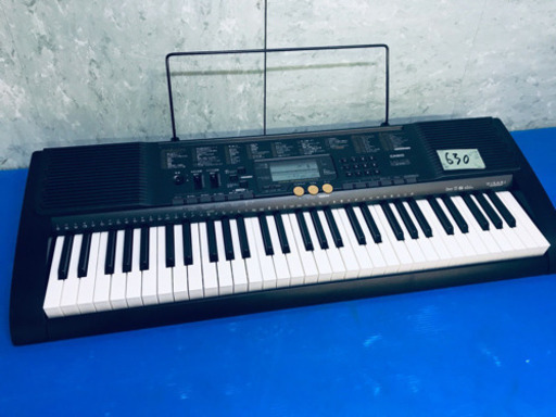 ③630番 CASIO✨電子ピアノ✨LK-113‼️