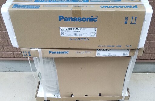 未使用品! パナソニック CS-228CF 2.2kW 主に6畳向け エアコン