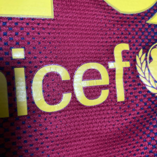 子供用 FCバルセロナ ユニフォーム メッシの画像