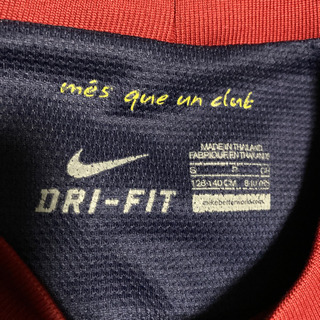 子供用 FCバルセロナ ユニフォーム メッシの画像