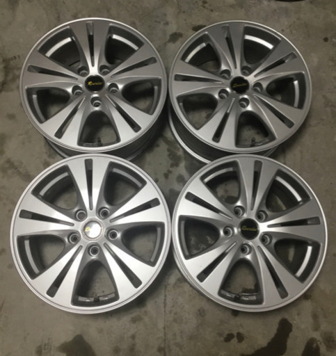 美品 社外16インチ アルミホイール 4本セット