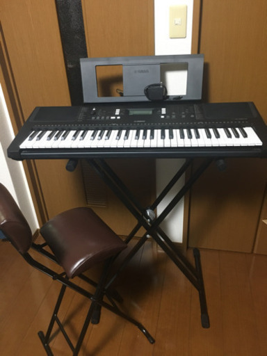 【決定しました】キーボード ピアノ台とイスセット