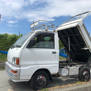 値下げしました。人気のダンプ　平成９年　三菱 4WD ミニキャブ...