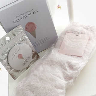 【新品】ジェラートピケ☆ソックス&ミニミラー