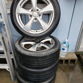 17インチアルミホイール　タイヤ付