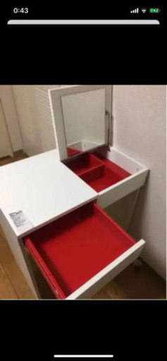 IKEA 化粧台　ドレッサー　イームス風チェア