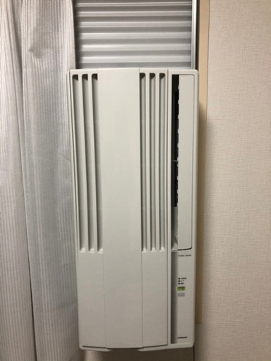 コロナ窓用エアコン　2019年式
