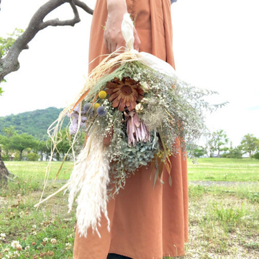 2種のプロテアクラッチブーケ