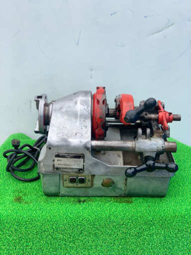 REX レッキス工業　レッキスミニパイプマシーン　ネジ切り機　32A　100V