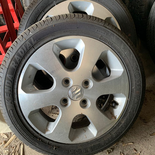 値下げ。スズキ純正ホイール タイヤ付き