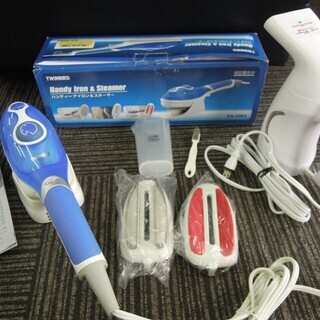 Tenswall スチームアイロン・ツインバード ハンディーアイ...