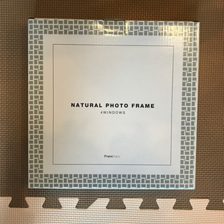 Francfranc⚫︎ナチュラルフォトフレーム 4面⚫︎写真立て