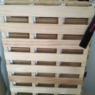すのこシングルベッド