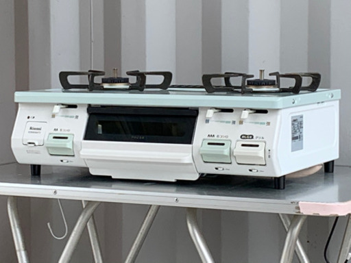 格安で！リンナイ 都市ガスコンロ◇2017年製◇ガステーブル◇KGM64MT2R