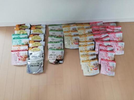 非常食　アルファ米　安心米　尾西　３５袋