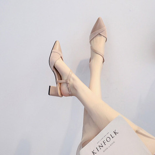 サンダル　レディース　ベージュ　可愛い　23.5 未使用