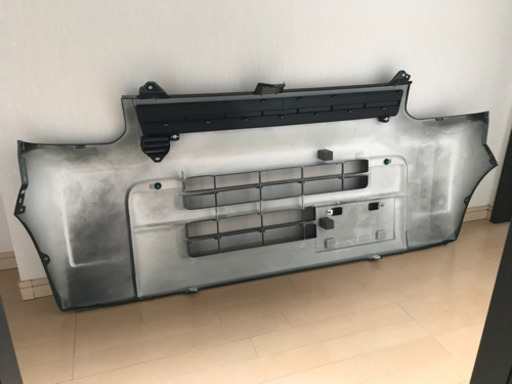 【新車外し】スズキ　現行　エブリイ　DA17V　3型　JOINターボ　カーキ　純正　フロントバンパー！