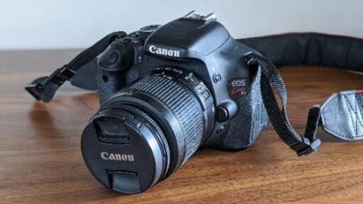 canon 一眼レフカメラ eos kiss X5 ズームレンズキット