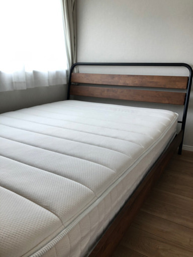 ダブルベットフレーム＋ダブルマットレス