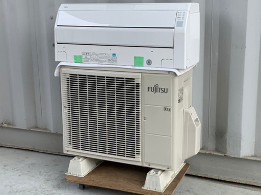 格安で！富士通 エアコン◇主に6畳用◇AS-R22F-W◇2017年製◇お掃除機能付き◇①◇JA-0168