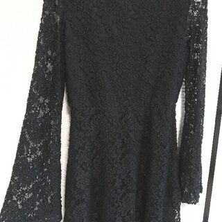 黒レースミニワンピース★値下げしました!!★の画像