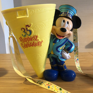ディズニーランド　35周年 ポップコーンバスケット　ミッキー