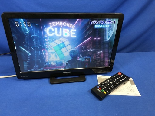 【管理KRT122】ORION 2015年 DM16-B3 16型 液晶テレビ