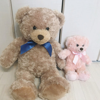 ダイソーキャンペーンのテディベア 2匹セット