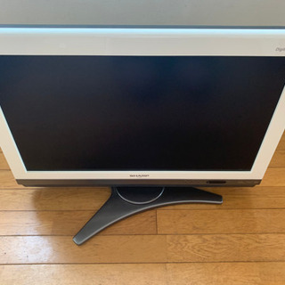 [値下げ交渉可]SHARP AQUOS 26型　液晶カラーテレビ...