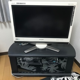 テレビ・DVDレコーダー・テレビ台　譲ります
