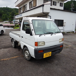 スズキキャリィ　軽トラ　軽トラック　車検17ヶ月付　追加費用不要
