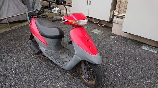 レッツⅡ　CA1KA　今は不動車ですがこないだエンジンかかりました