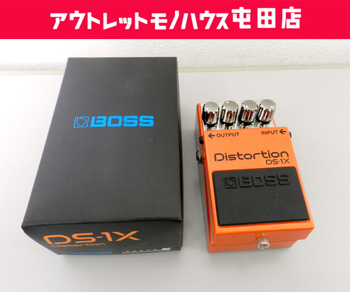 BOSS ディストーション ギター用エフェクター DS-1X ☆ PayPay(ペイペイ)決済可能 ☆ 札幌市 北区 屯田