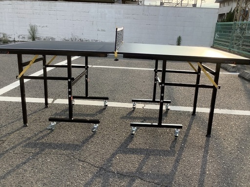 ご家庭で本格的な卓球が楽しめる卓球台です！