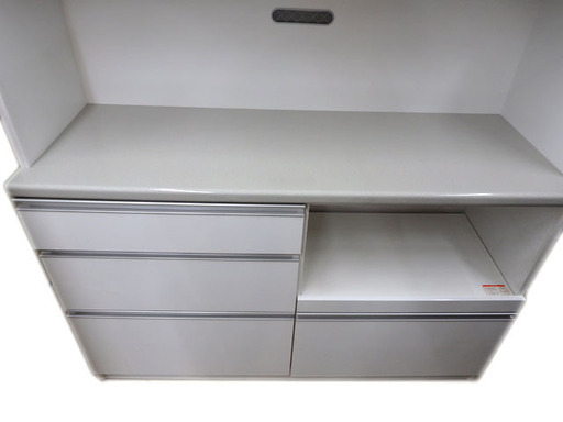 新札幌 キャッスル◆キッチンボード カップボード/幅135×奥行45×高さ195.6cm◆食器棚/ダイニングボード