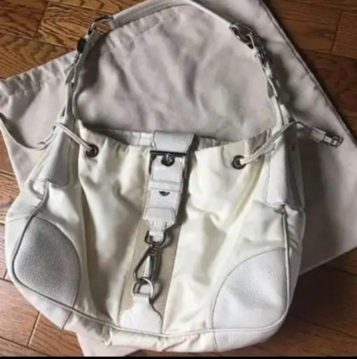レディース バック プラダ PPRADA 正規品 バック BAG 白