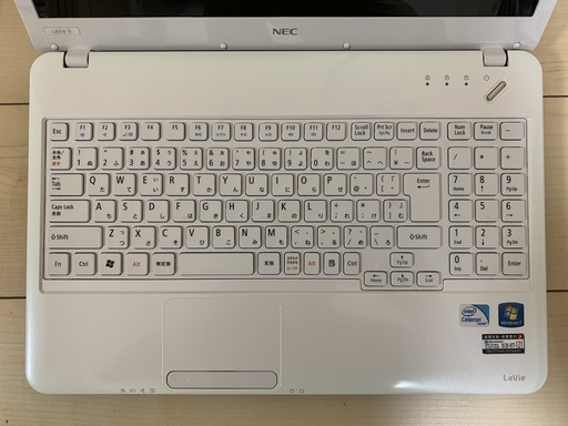 ■■美品！SSD(120GB)&Windows10＆メモリ4GB NEC製ノートPC LaVie G 15.6インチ液晶 DVDドライブ付き 白