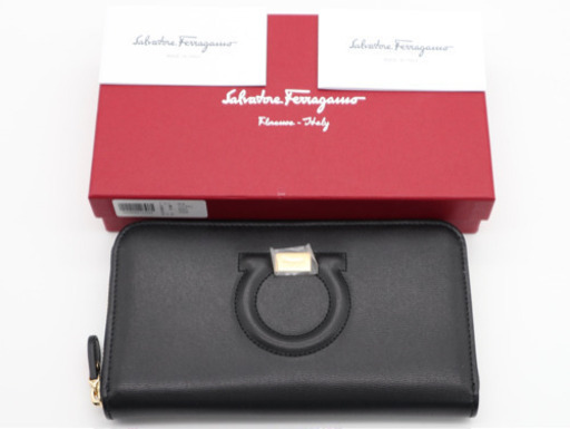 《Salvatore Ferragamo/ガンチーニ 長財布》Sランク 極美品