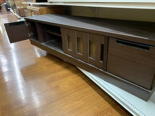 ニトリ　テレビボード　ダークブラウン　【トレファク所沢店】