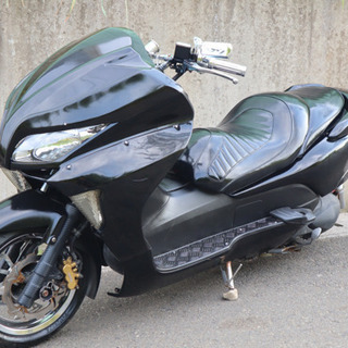 【HONDA フォルツァZ】前後エアサス、メッキホイール！！純正マニュアル付！！の画像
