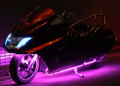 【YAMAHA マグザム】大人気ワインレッド！！パープルLED、フルカスタム！！