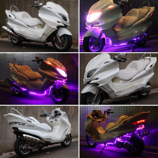 【YAMAHA マジェスティ】オルホワのフルカス！！スピーカー、アンプ新品！！