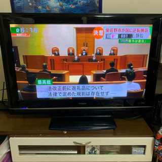 HITACHI プラズマ　差し上げます
