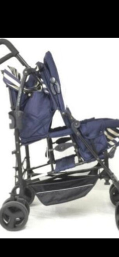 お値引きあり！キンダーワゴンDUO 二人乗りベビーカー