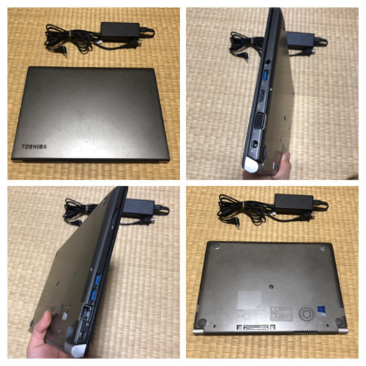 東芝dynabook R63/P i7 5500U SSD256GB メモリ4GB Windows10オフィスインストール