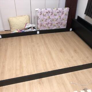 無料で差し上げます、ダブルベッド