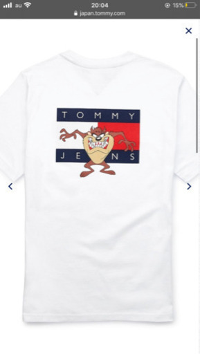  Jeans LOONEY TUNES コラボ Tシャツ   トミー トミーヒルフィガー トミージーンズ ルーニーチューンズ M レディース 白